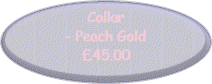 Collar - Peach Gold